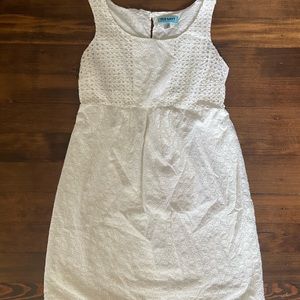 Old Navy Maternity White Dress